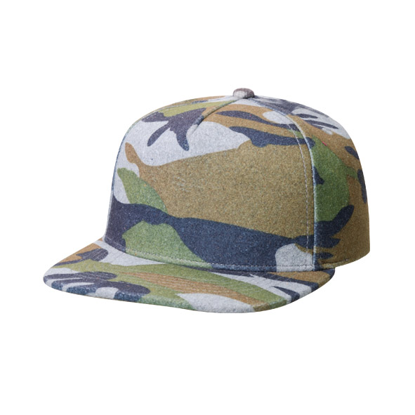 Custom 3d Puff Embroidery Hat Flat Peak Cap 5panel Black Flat Peak Cap